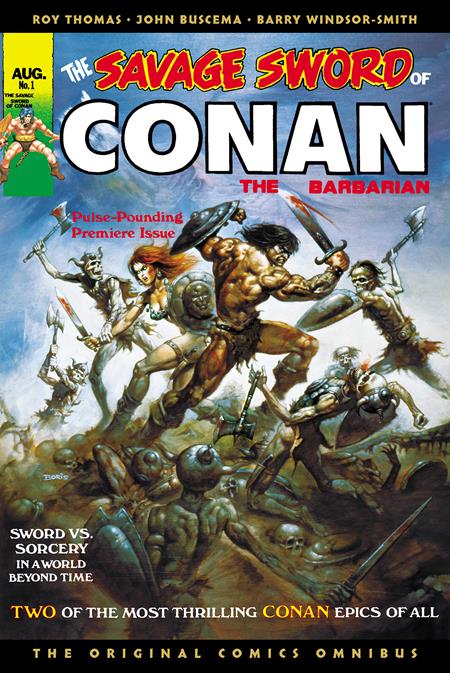 Savage Sword Of Conan The Original Comics Omnibus HC Vol. 1