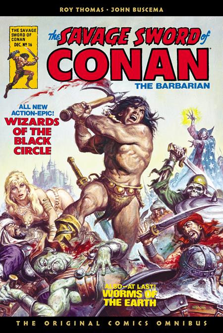 Savage Sword Of Conan The Original Comics Omnibus HC #2