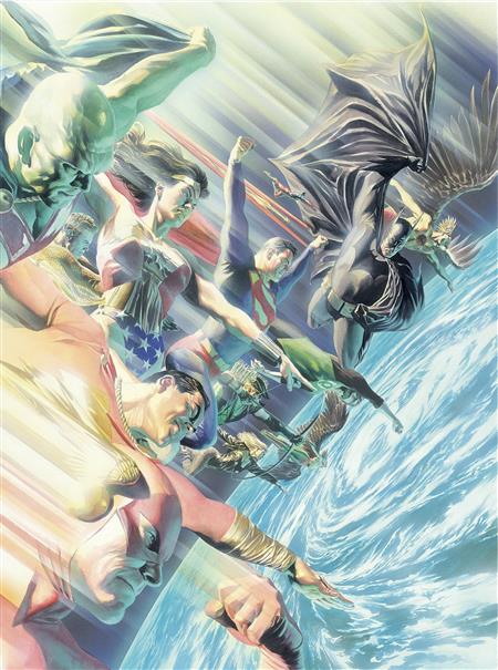 ABS JUSTICE LEAGUE WORLDS GREATEST SUPERHEROES HC #1