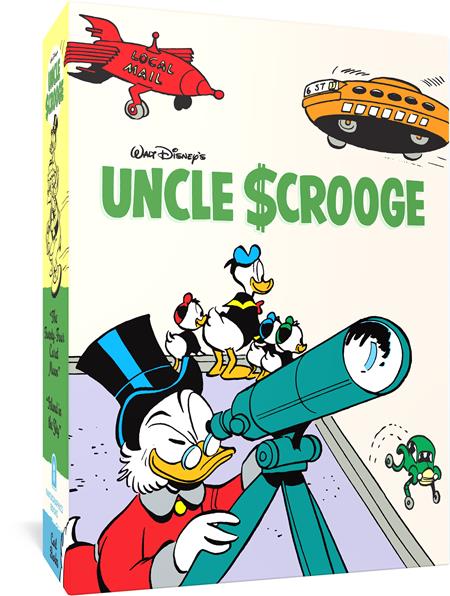 Walt Disneys Uncle Scrooge Gift Box Set The Twenty-four Carat Moon & Island in the Sky Vols. 22 & 24 HC #1