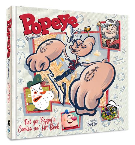 Popeye Variations HC Not Yer Pappy's Comics An' Art Book #1