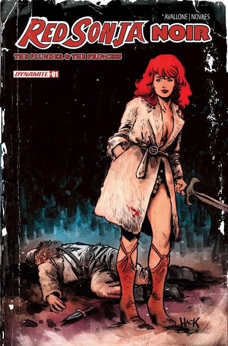 RED SONJA NOIR THE PLUNDER AND THE PRINCESS #1 (Cover B — Robert Hack)
