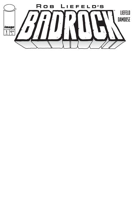 Badrock #1 (Cover F — Blank Sketch (Blank Sketch))