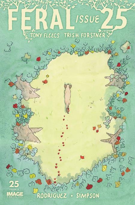 Feral #25 (Cover D — Patrick Horvath (Beneath The Trees Homage Variant))