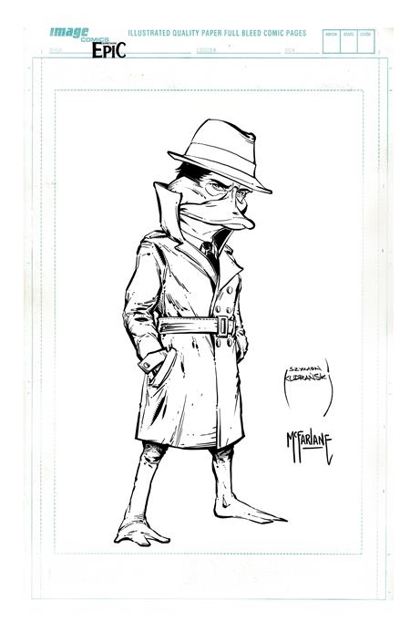 Something Epic #13 (Cover B — Szymon Kudranski, Todd McFarlane (Raw Art))