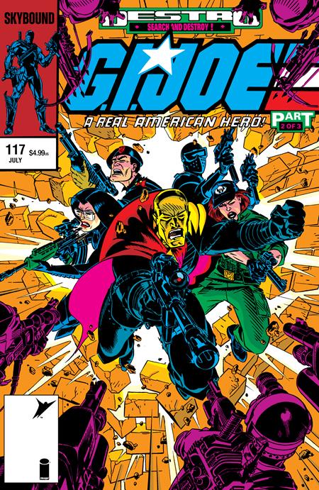 G.I. Joe A Real American Hero Hama Files #117 (Cover C — Michael Golden (Foil))