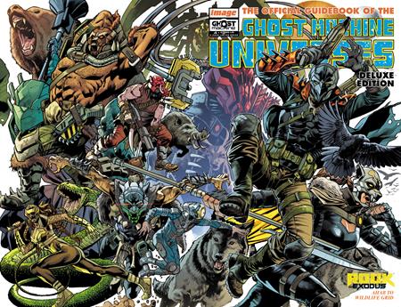 Ghost Machine The Official Guidebook #4 (Cover B — Bryan Hitch, Brad Anderson (Wraparound Cover))