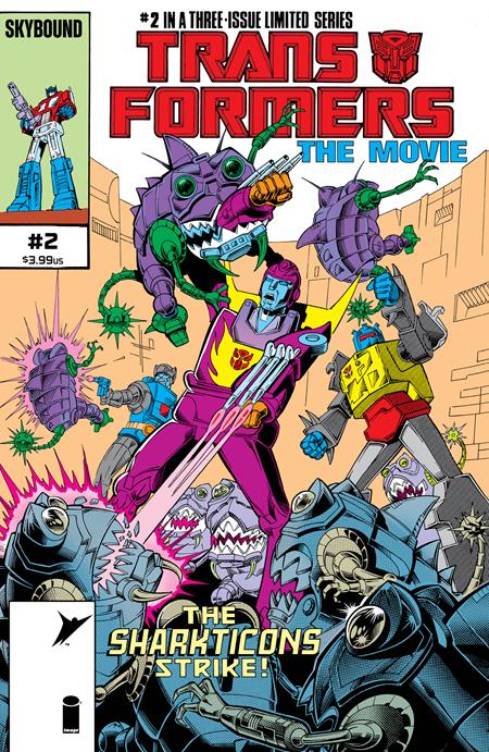 THE TRANSFORMERS THE MOVIE 40TH ANNIVERSARY EDITION #2 (Cover B — Don Perlin & Ian Akin & Brian Garvey)