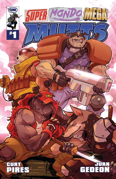 Super Mondo Mega Mutts #1 (Cover C — Karl Kerschl)