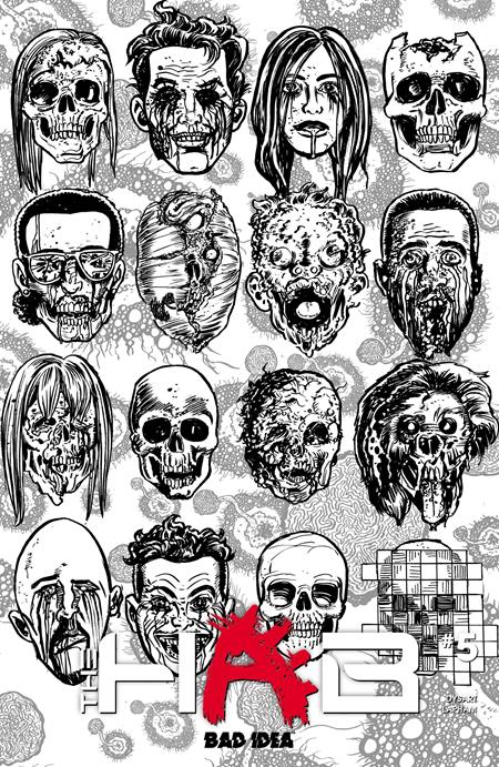 The Hab #5 (Cover E — David Lapham (Dead Skulls))