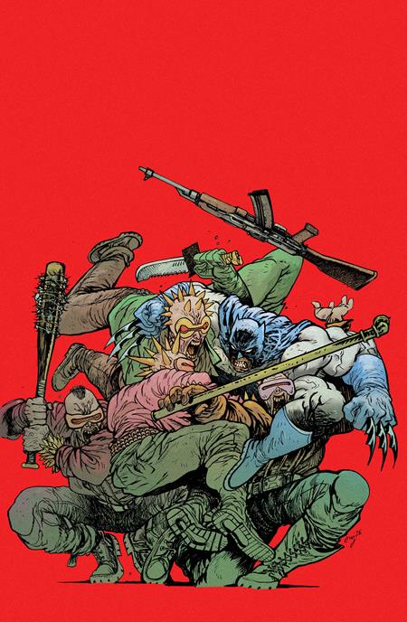 Harley Quinn #65 (Cover E — Daniel Warren Johnson (Dark Knight Returns Variant 40th Anniv Cardstock))