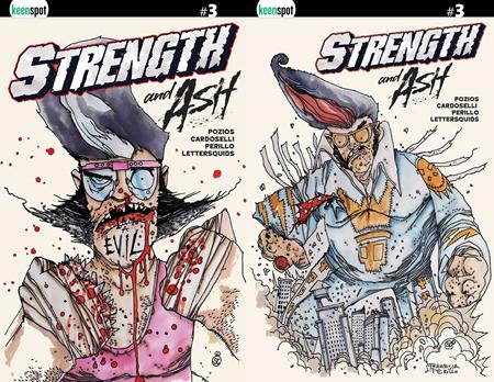Strength & Ash #3 (Cover D — Stefano Cardoselli, Francesca Perillo (Holofoil Flip))