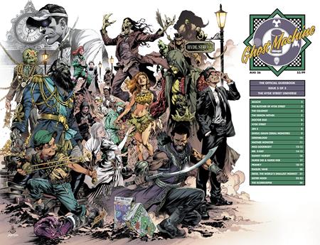 Ghost Machine The Official Guidebook #5 (Cover C — Ivan Reis, Danny Miki, Brad Anderson (WRAPAROUND))