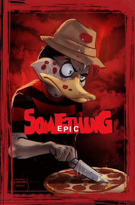 Something Epic #14 (Cover B — Szymon Kudranski (Nightmare On Elm Street Homage))
