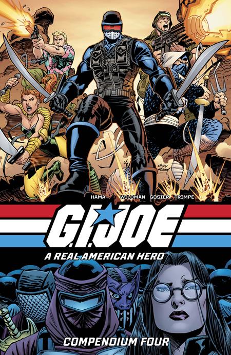 GI JOE A REAL AMERICAN HERO COMPENDIUM TP VOL 04 ANDY KUBERT & LAURA MARTIN CVR Vol. 4