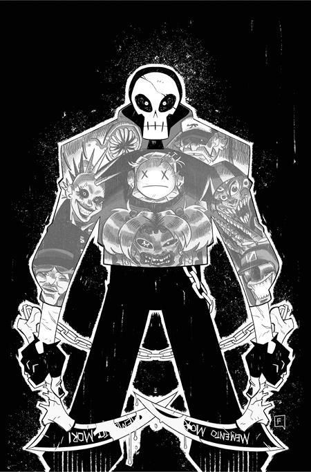 Dead Head TP Vol. 1 (Cover C — Bruno Ferrante (Virgin B&W UV Spot Gloss))