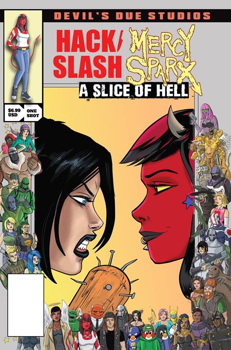 Devil's Due Presents: Hack/Slash-Mercy Sparx #1 (Cover B — Tim Seeley, Josh Blaylock (Homage))