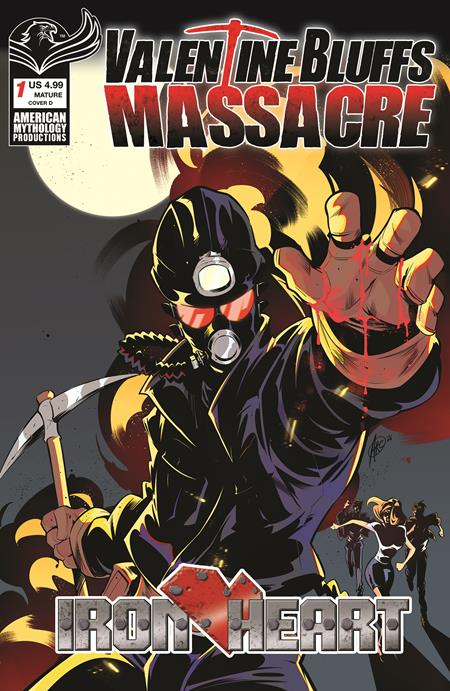 Valentine Bluffs Massacre: Iron Heart #1 (Cover D — Andrea Arcari)