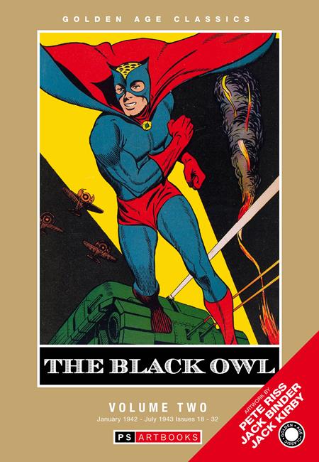 Golden Age Classics The Black Owl HC #2