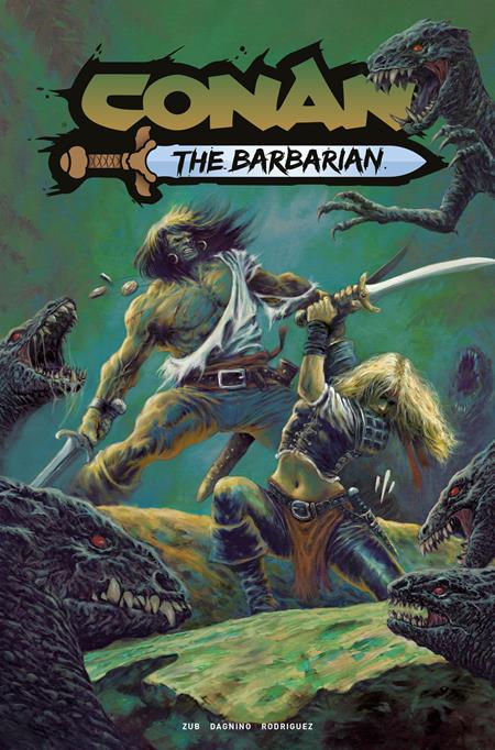 Conan The Barbarian #34 (Cover F — Juan Alberto Hernandez (Glow In The Dark))