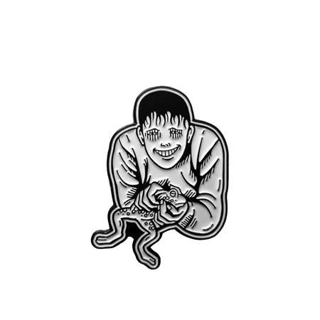 Junji Ito Soichi's Convenient Curse Enamel Pin Badge #1
