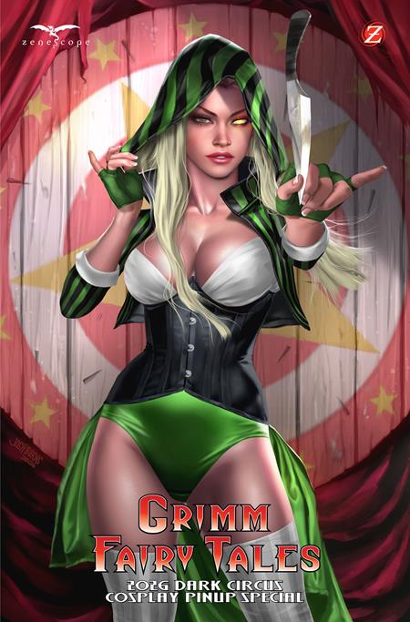 Grimm Fairy Tales 2026 Dark Circus Pinup Special #1 (Cover B — Josh Burns)