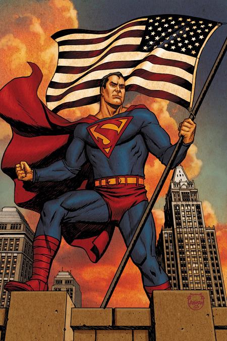 Superman The Stranger #1 (Cover B — Dave Johnson (Cardstock))