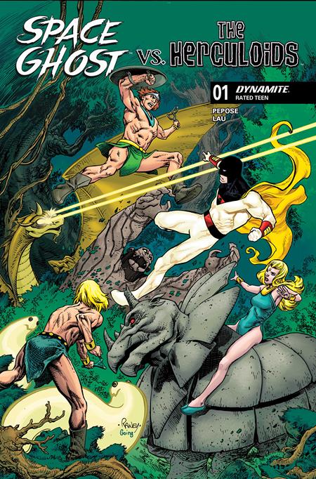 Space Ghost vs the Herculoids #1 (Cover E — Tom Raney)