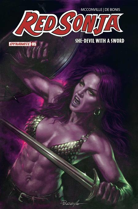 RED SONJA SHE DEVIL WITH A SWORD #5 (Cover K — Lucio Parrillo Ultraviolet)
