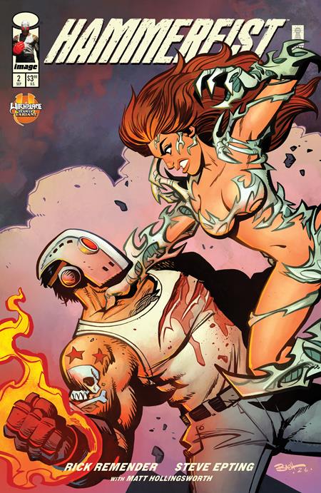Hammerfist #2 (Cover C — Brett Parson (Witchblade Team Up Var))