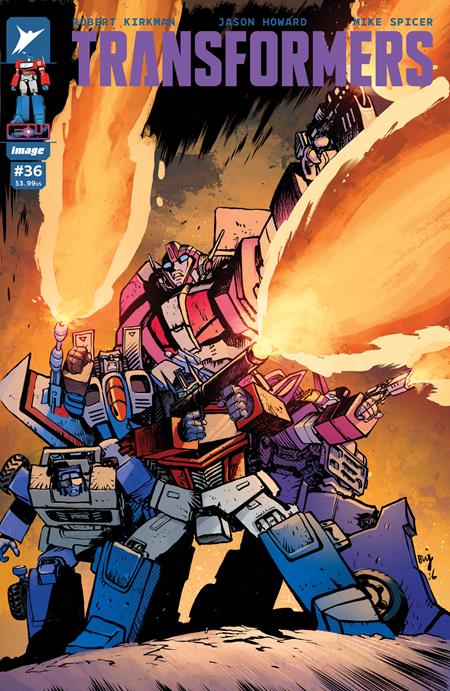 Transformers #36 (Cover B — Daniel Warren Johnson, Mike Spicer)