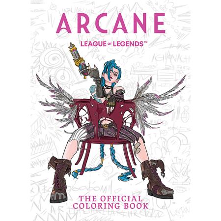 Arcane TP The Official Coloring Book #1