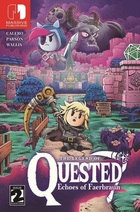 Quested #2 (Cover C — Trevor Richardson (Video Game Homage))