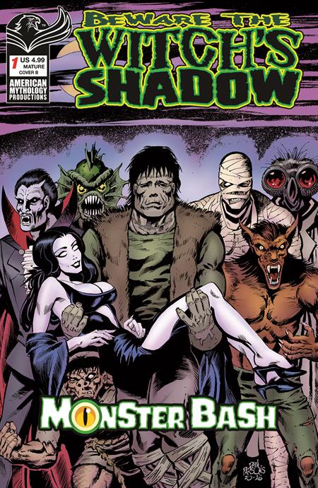 Beware the Witch's Shadow: Monster Bash #1 (Cover B — Dan Parsons)