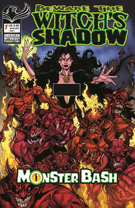 Beware the Witch's Shadow: Monster Bash #1 (Cover C — Puis Calzada (Racy))