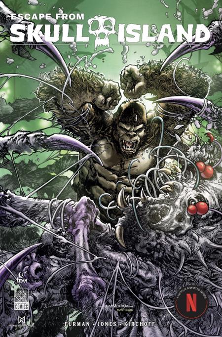 Escape From Skull Island TP #1 (Cover B — Harvey Tolibao)