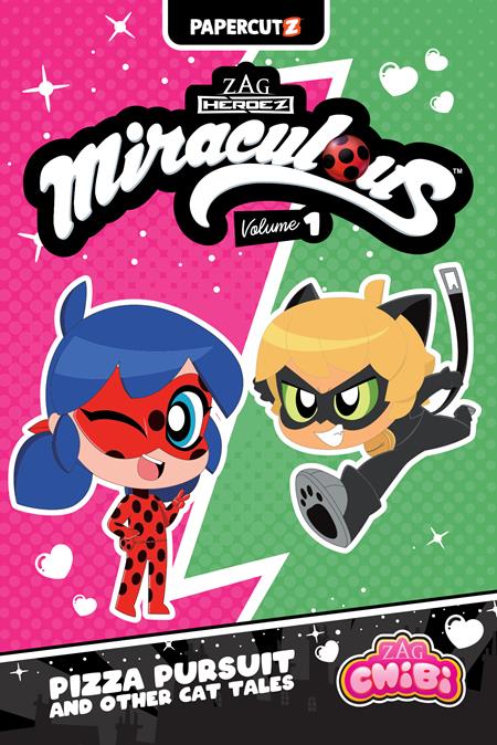 Miraculous Ladybug Chibi: Pizza Pursuit and Other Cat Tales TP Vol. 1