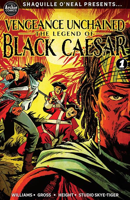Shaquille O'Neal Presents… Vengeance Unchained: The Legend of Black Caesar #1 (Cover C — Francesco Francavilla (Connecting))