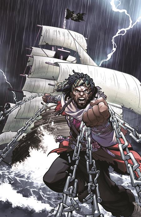 Shaquille O'Neal Presents… Vengeance Unchained: The Legend of Black Caesar #1 (Cover D — Ray-Anthony Height (Foil Full Art))