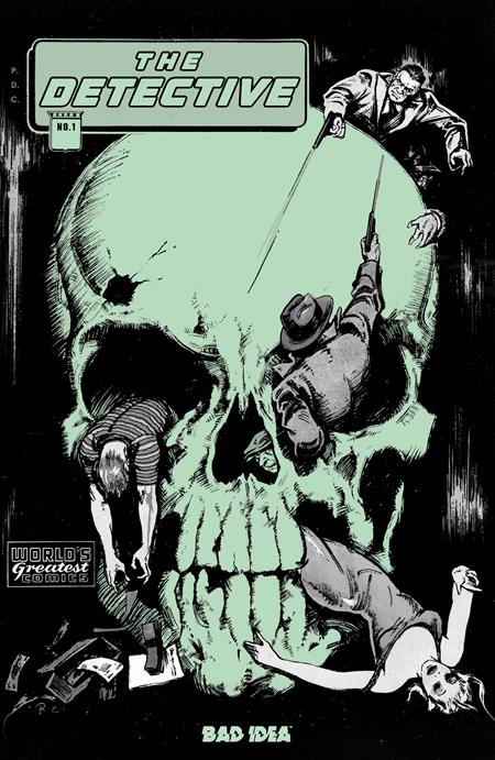 The Dectective #1 (Cover F — Gus Ricca (Old Masters Glow In The Dark))