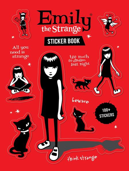 Emily the Strange Sticker Book TP #1