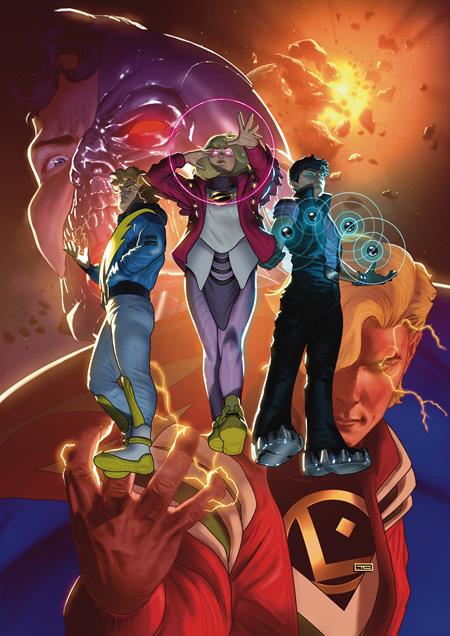 Legion of Super-Heroes #1 (2nd Printing) (Cover B — Taurin Clarke (2nd Printing Variant Cardstock))