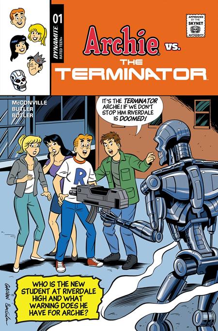 Archie Vs. The Terminator #1 (Cover D — Bill Galvan)