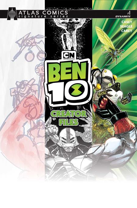 Ben 10 #1 Creator Files (Cover C — Robert Carey (Atlas Edition))
