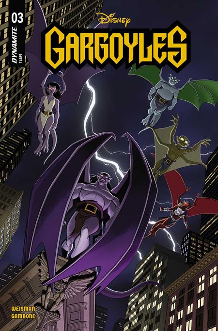 Gargoyles #3 (Cover B — Drew Moss)