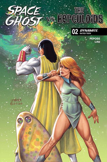 Space Ghost Vs. The Herculoids #2 (Cover C — Joseph Michael Linsner)