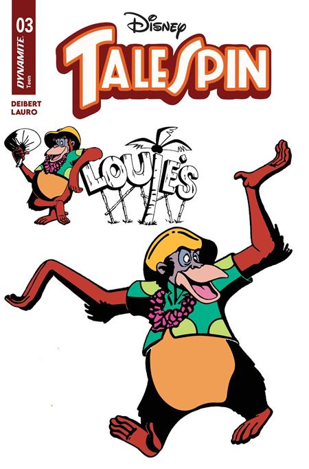 Talespin #3 (Cover D — Character Design)