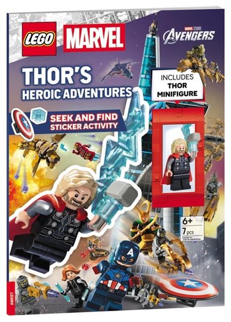 LEGO Marvel: Thor’s Heroic Adventures Seek and Find Sticker Activity Book TP #1