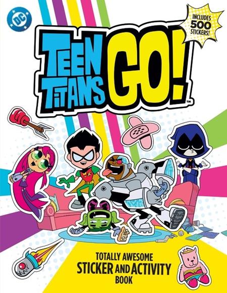 Teen Titans Go! Totally Awesome Sticker and Activity Book TP #1