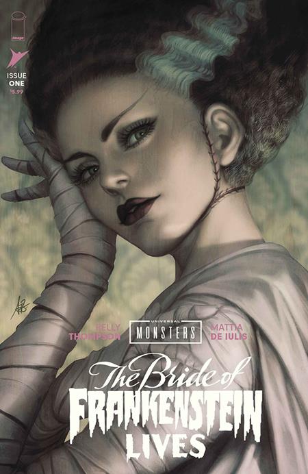 Universal Monsters Bride Of Frankenstein Lives #1 (Cover J — Stanley ARTGERM Lau (Foil Var))